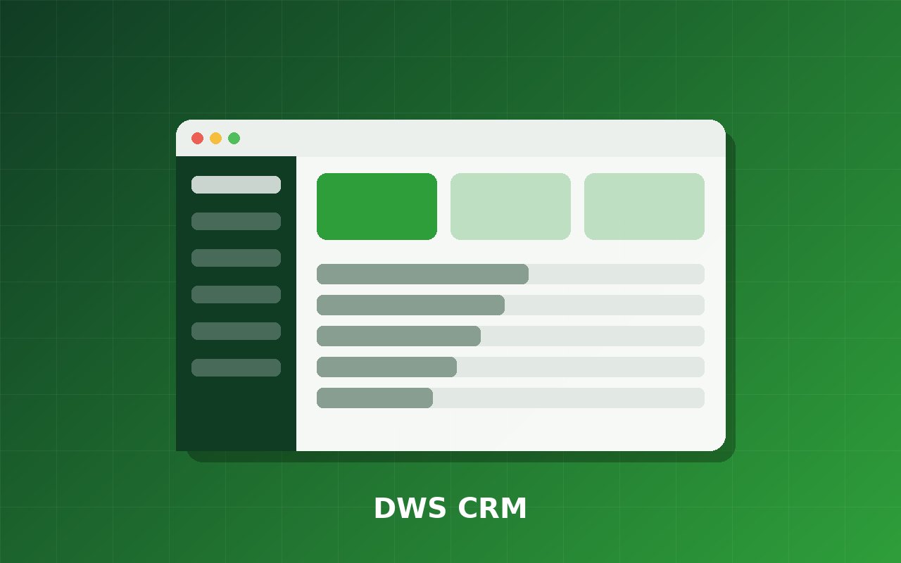 DWS CRM dashboard